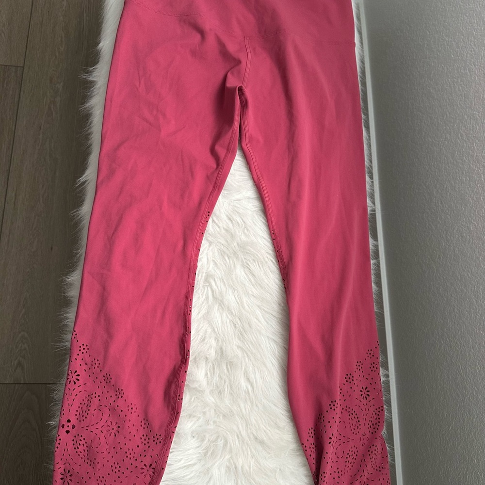 Lorna Jane Pink Leggings Vibrant and Full-Length